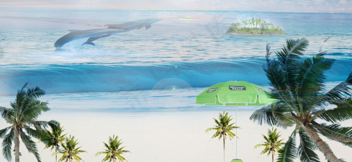 海南风光背景图