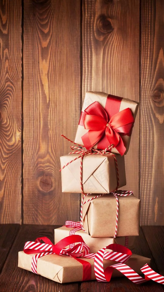 礼盒包装高清摄影图片