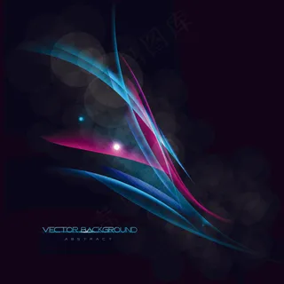 矢量科技炫光动感线条素材 矢量科技炫光动感线条素材