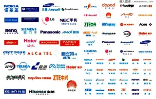 CDR格式手机标志大全矢量素材