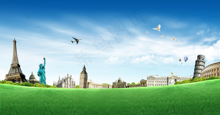 旅游图片(5000X2687(DPI:300))psd模版下载