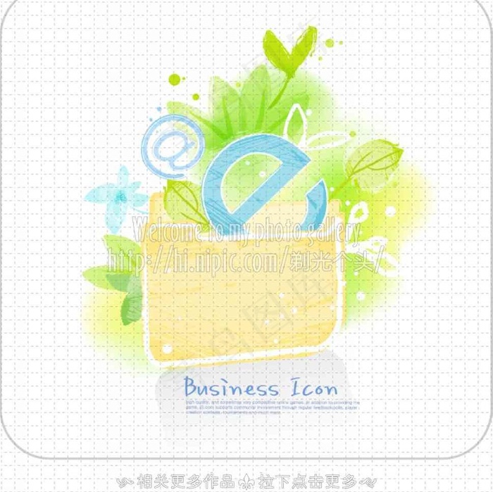 文件夹图片ai矢量模版下载
