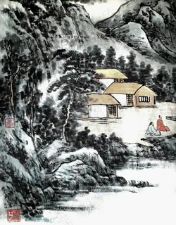张丙官 山水画图片 张丙官 山水画图片