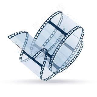 卡通电影古老胶带图片