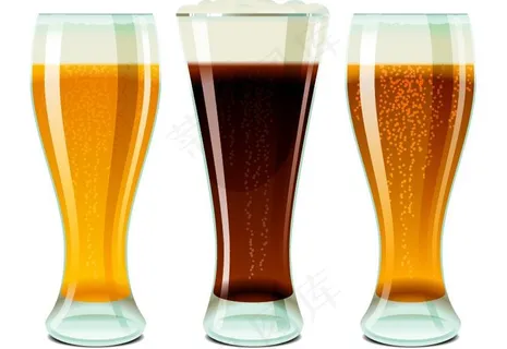 啤酒系列矢量素材图片