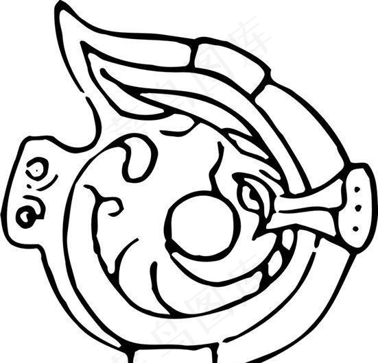 春秋战国时期 版画 装饰画 矢量 ...