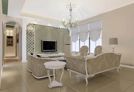 室内设计欧式风格客厅设计图片