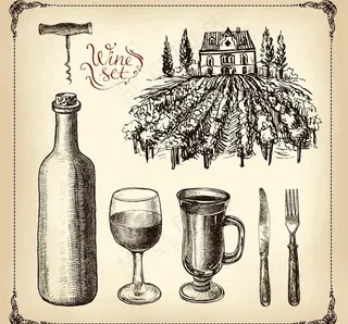 葡萄酒庄园图片