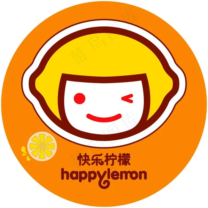柠檬2 65x65x2 LOGO 透明贴