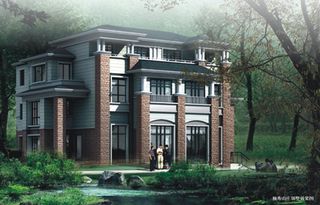 10套别墅平面图加效果图