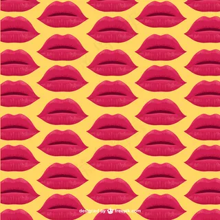 女性的嘴唇背景