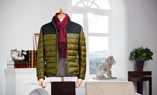 男装 欧式建筑 高清图片