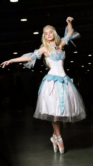 跳芭蕾舞的人高清摄影图片