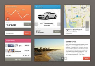网页ui设计psd分层