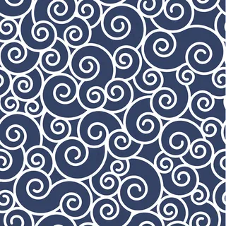 中国中式和风民族风格蓝色花纹瓷器手绘背景底纹图案矢量图片素材