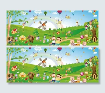 幼儿园卡通画图片