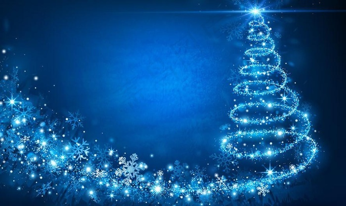 动感星光圣诞背景图片