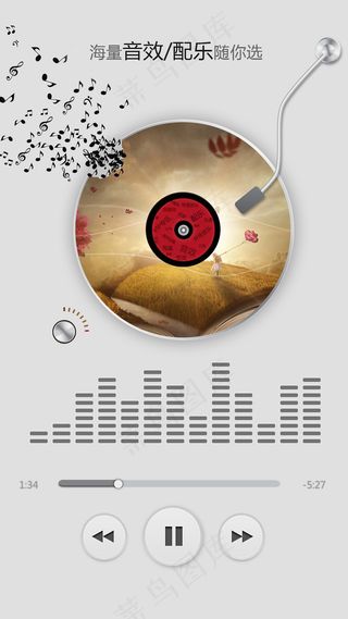 充满希望美丽优雅的背景素材音乐