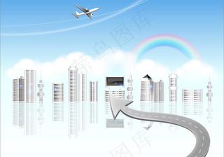 矢量插画 商业数据图片