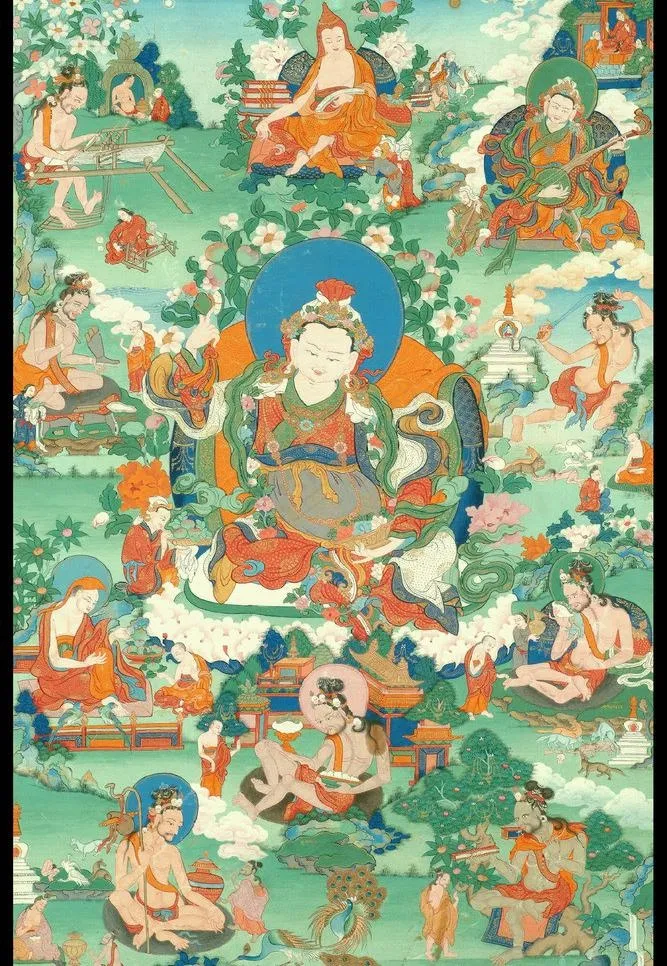 莲师八变之五 格热罗登楚瑟图片