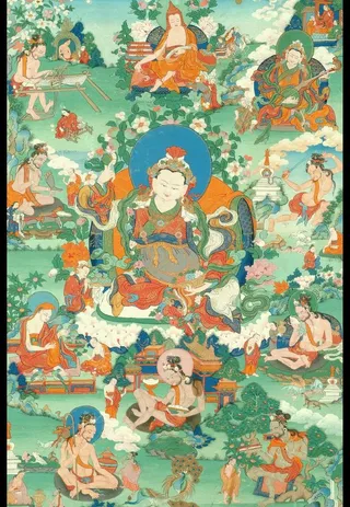 莲师八变之五 格热罗登楚瑟图片