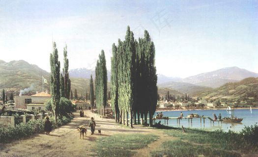 世界名画 风景图片 世界名画 风景图片