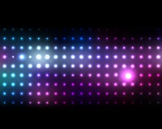 绚丽光点圆点背景矢量素材