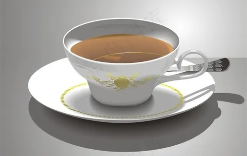 矢量咖啡杯图片