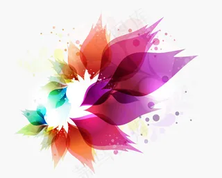 摘要丰富多彩的设计背景矢量艺术