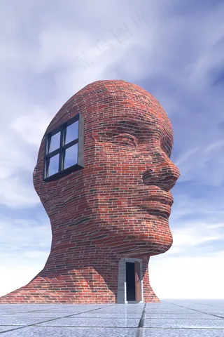 创意无限人头图片