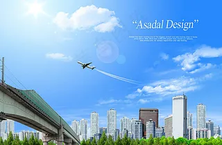 城市规化展板背景