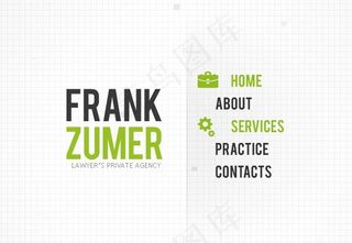 白色格子flash动画