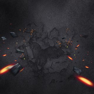 黑色炫酷家电数码电脑主图背景模板