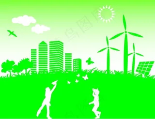 节能环保矢量素材