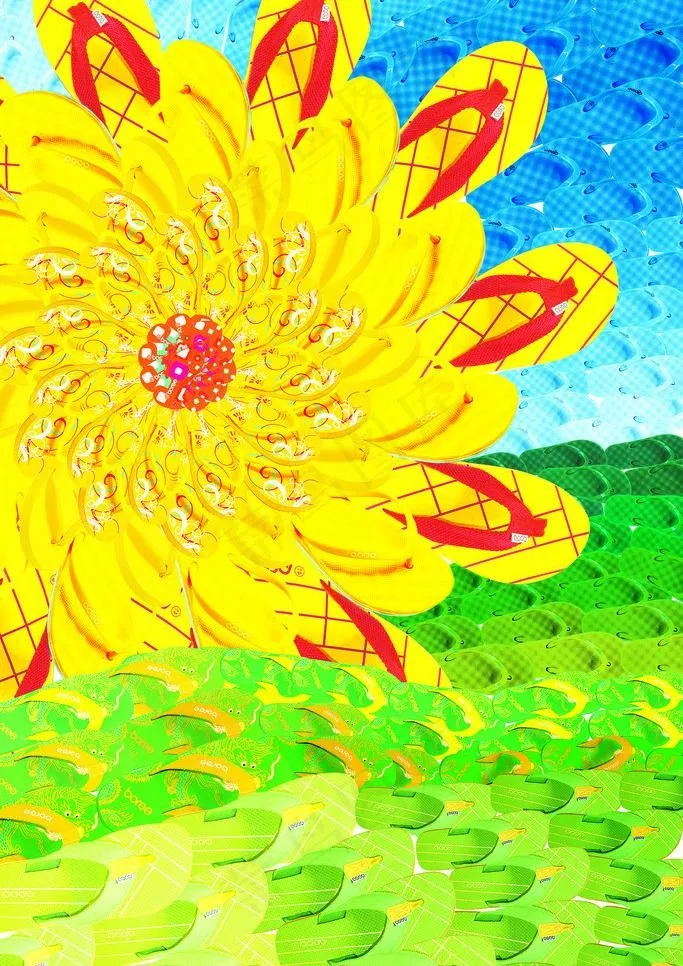 创意抽象画图片(2835X4252(DPI:72))psd模版下载