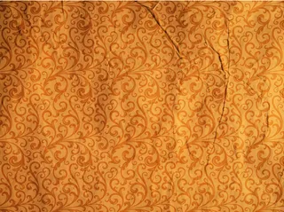 复古花纹老旧纸张背景矢量素材