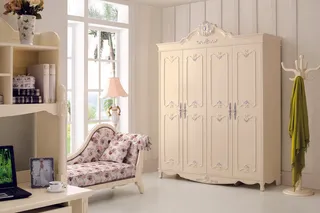 法式衣柜背景