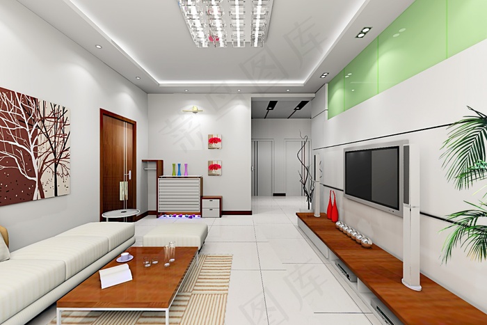 电视背景墙装修设计效果图