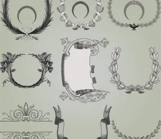 经典的传统模式05矢量