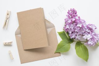 简约小清新文艺风插花静物摆拍背景