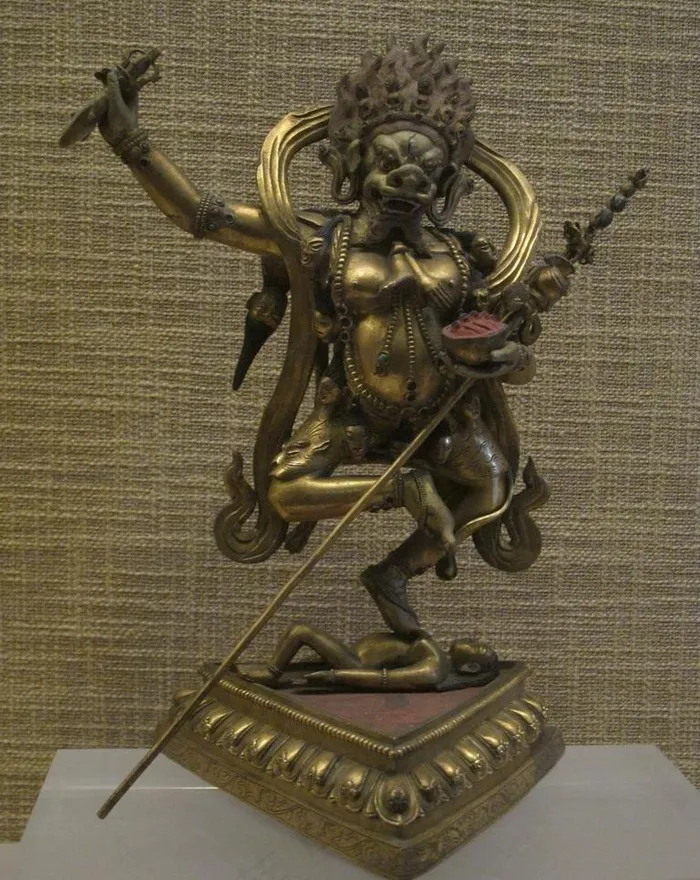 狮面空行母图片