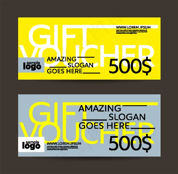 精美促销卡设计eps,ai矢量模版下载