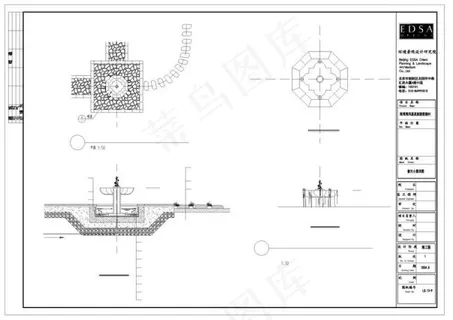 酒店度假村图稿素材cad图纸