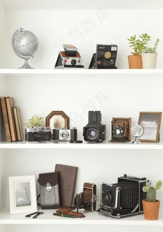 相机陈列图片