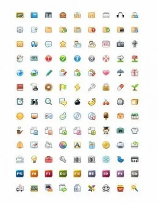 免费图标集蠕变