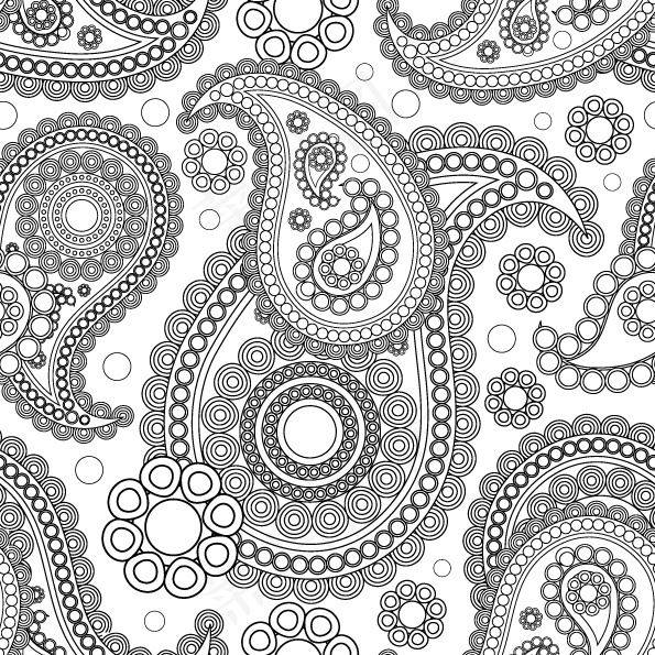 欧美花纹背景矢量图下载eps,ai矢量模版下载