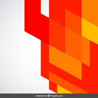 暖色调几何背景