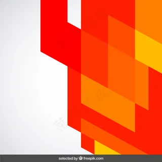 暖色调几何背景