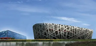 高清晰鸟巢图片