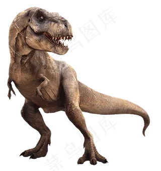 原始森林侏罗纪恐龙真实动物素材